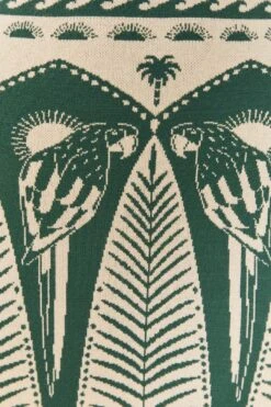 Farm Rio Off-White Macaw Elegance Knit Dress -Farm Rio 311564 04