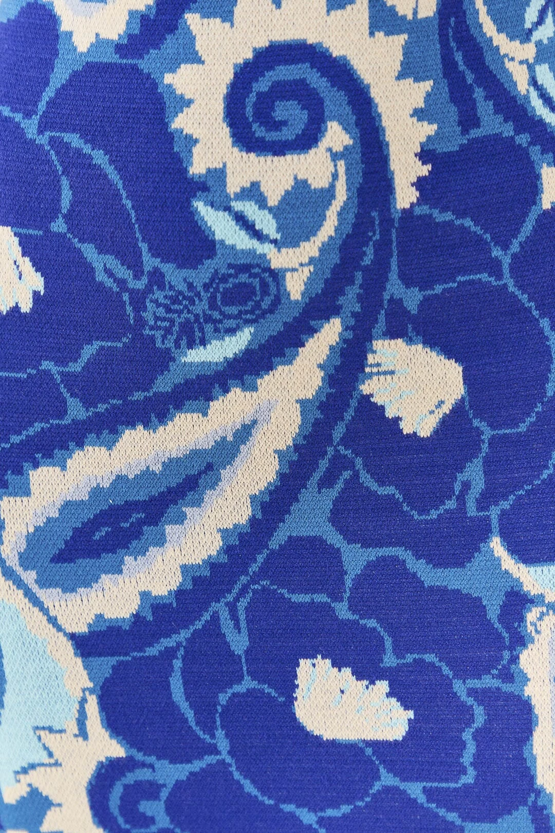 Farm Rio Blue Tropical Groove Knit Midi Dress 7 Farm Rio Blue Tropical Groove Knit Midi Dress - Image 5