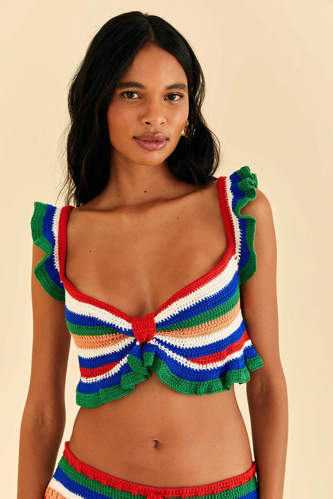 Farm Rio Pitta Crochet Top 3 Farm Rio Pitta Crochet Top