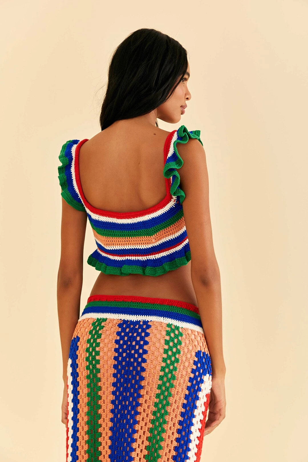 Farm Rio Pitta Crochet Top 6 Farm Rio Pitta Crochet Top - Image 4