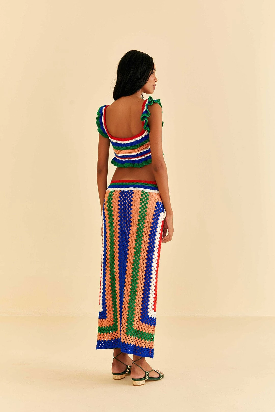 Farm Rio Pitta Crochet Skirt 6 Farm Rio Pitta Crochet Skirt - Image 4