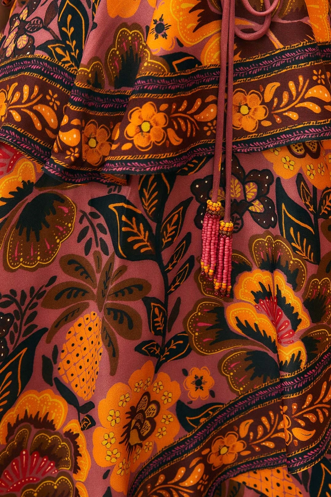 Farm Rio Blush Garden Bloom Maxi Dress 8 Farm Rio Blush Garden Bloom Maxi Dress - Image 6