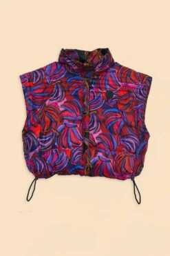 Farm Rio Black Wild Horses Reversible Puffer Jacket 24 Farm Rio Black Wild Horses Reversible Puffer Jacket -Farm Rio 312503 011