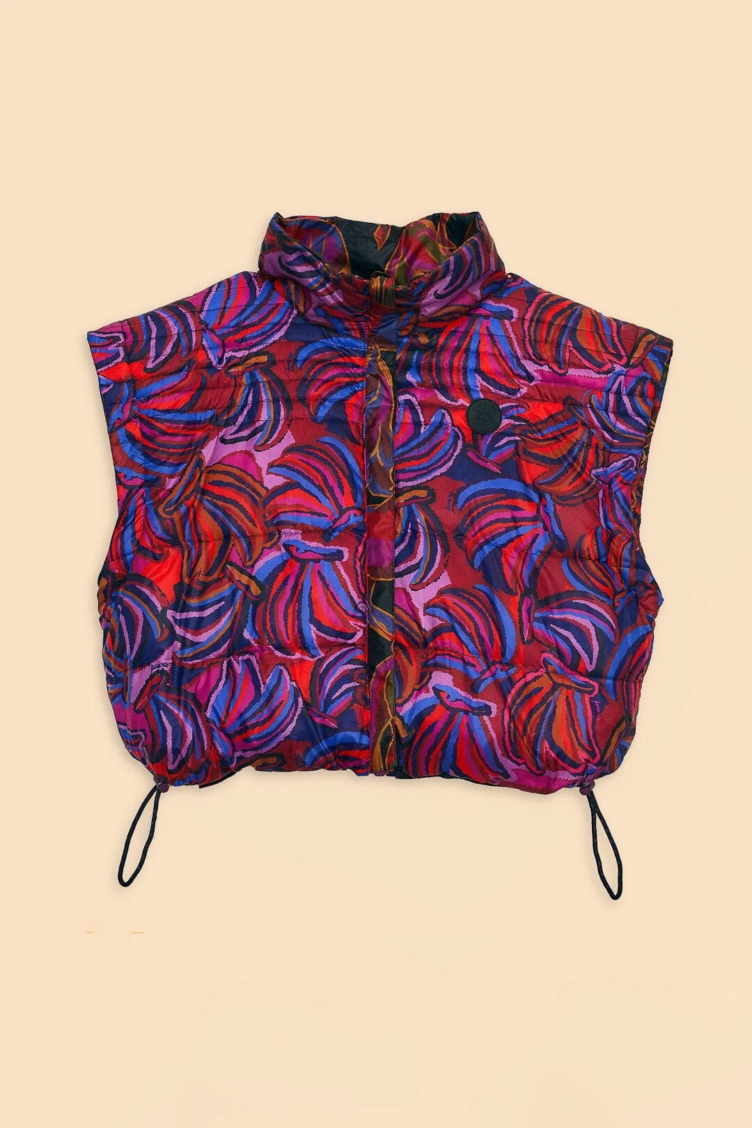 Farm Rio Black Wild Horses Reversible Puffer Jacket 13 Farm Rio Black Wild Horses Reversible Puffer Jacket - Image 11