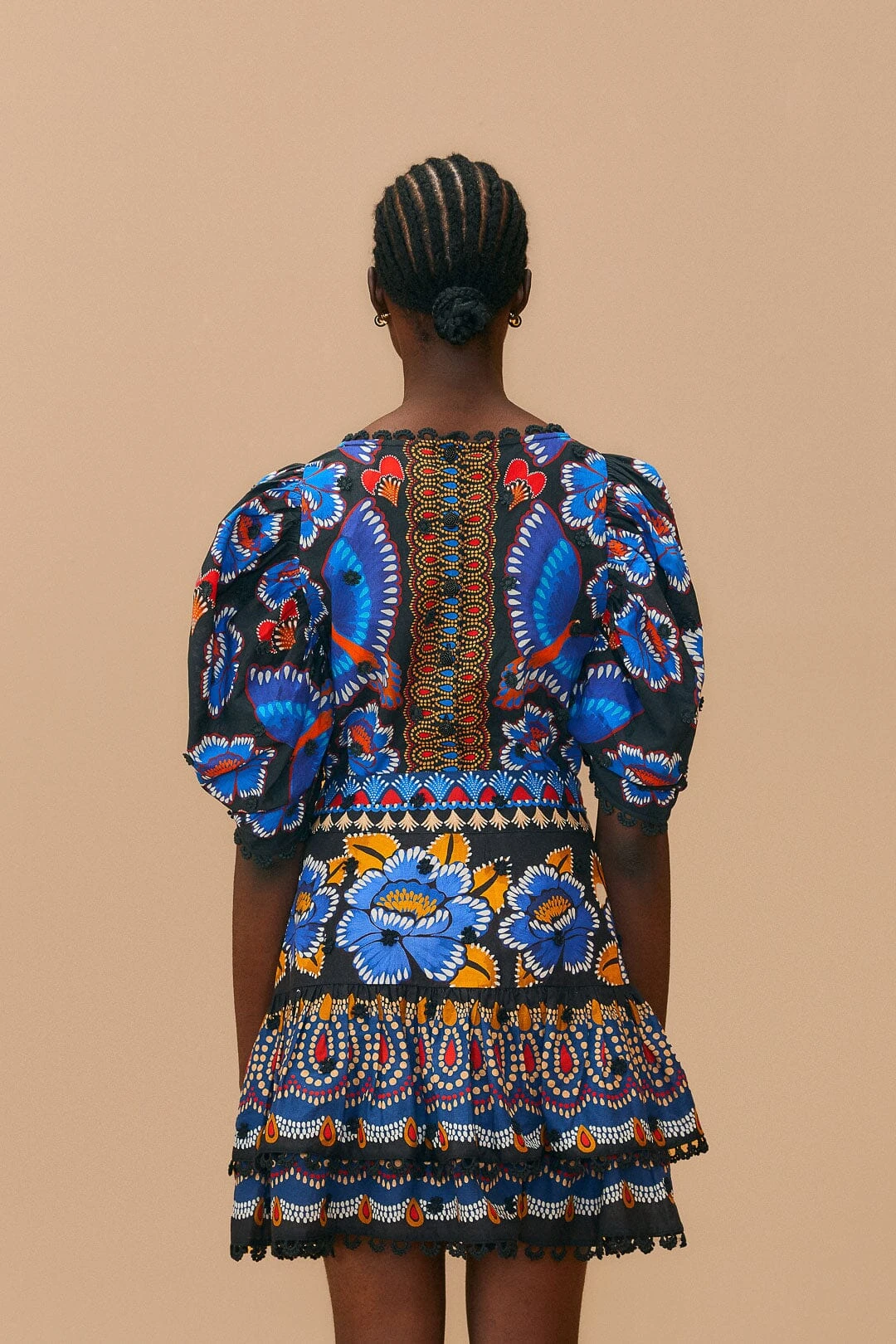 Farm Rio Black Ainika Sparkle Mini Skirt 6 Farm Rio Black Ainika Sparkle Mini Skirt - Image 4