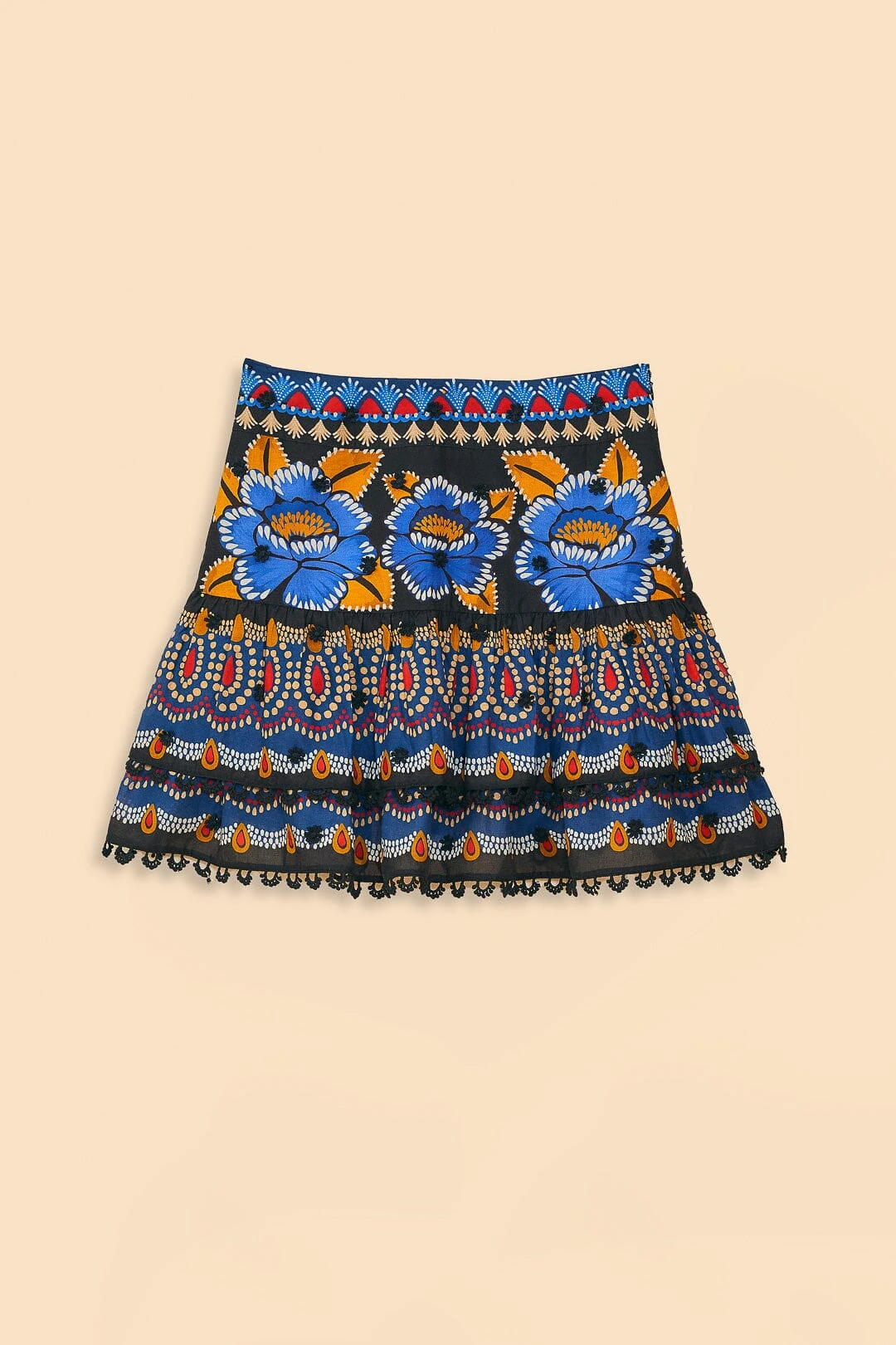 Farm Rio Black Ainika Sparkle Mini Skirt 7 Farm Rio Black Ainika Sparkle Mini Skirt - Image 5