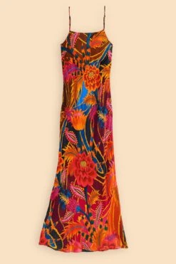 Farm Rio Vintage Wave Multicolor Lenzing™ Ecovero™ Viscose Maxi Dress 13 Farm Rio Vintage Wave Multicolor Lenzing™ Ecovero™ Viscose Maxi Dress -Farm Rio 312607 06