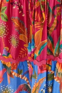Farm Rio Macaw Party Mix Maxi Skirt 12 Farm Rio Macaw Party Mix Maxi Skirt -Farm Rio 313623 05