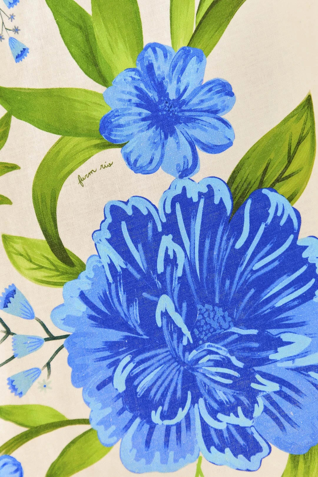 Farm Rio Off-White Romantic Garden Midi Dress 6 Farm Rio Off-White Romantic Garden Midi Dress - Image 4