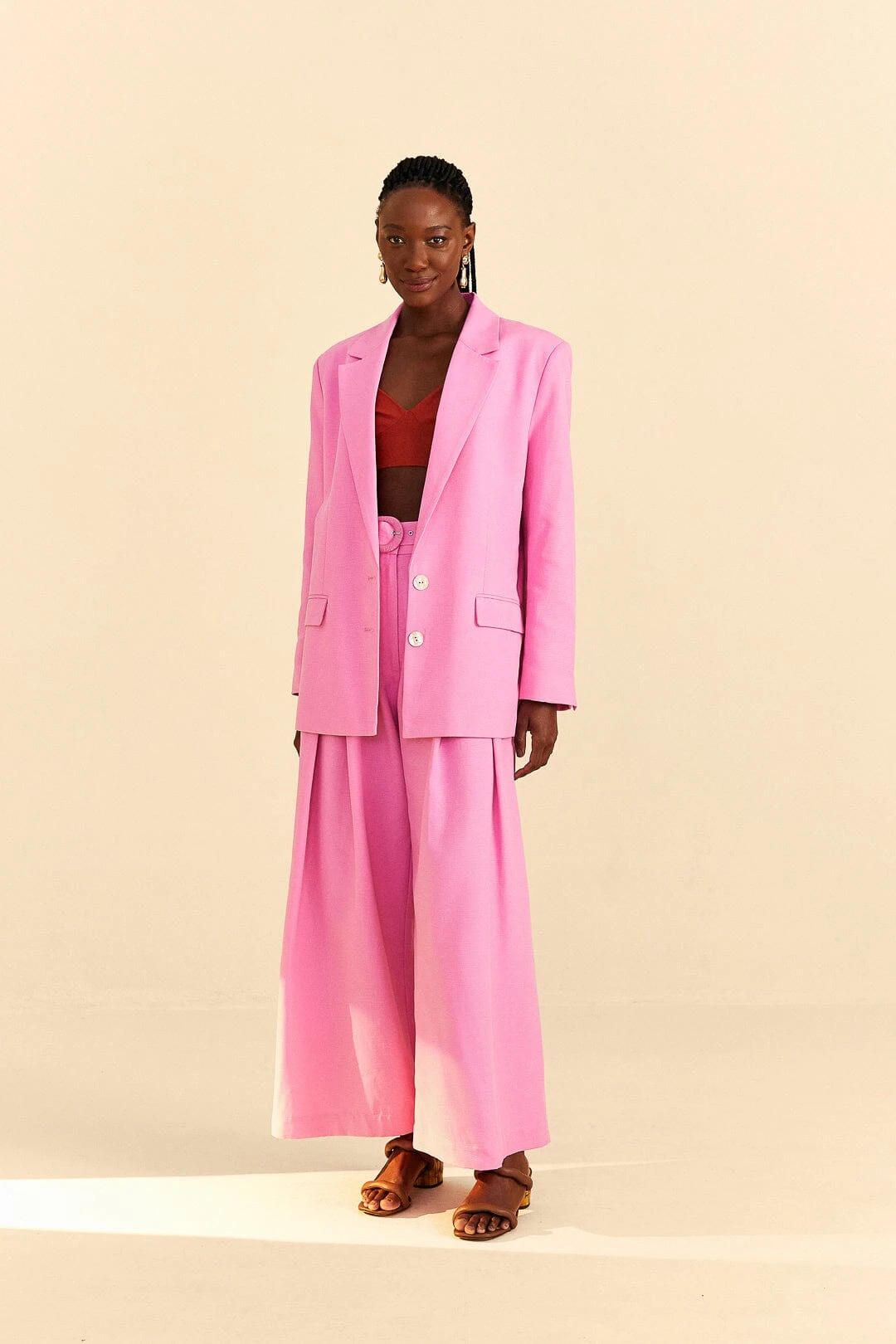 Farm Rio Pink Blazer 4 Farm Rio Pink Blazer - Image 2