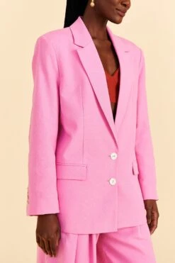 Farm Rio Pink Blazer 9 Farm Rio Pink Blazer -Farm Rio 313633 03