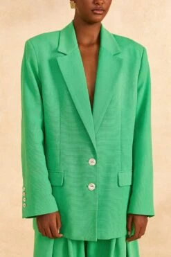 Farm Rio Bright Green Blazer 10 Farm Rio Bright Green Blazer -Farm Rio 313634 03