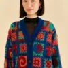 Farm Rio Crochet Icons Cardigan 2 Farm Rio Crochet Icons Cardigan -Farm Rio 313651 01