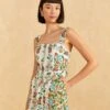 Farm Rio Off-White Tropical Romance Romper 1 Farm Rio Off-White Tropical Romance Romper -Farm Rio 313683 01