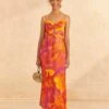 Farm Rio Summer Garden Ombre Lenzing™ Ecovero™ Viscose Midi Dress 1 Farm Rio Summer Garden Ombre Lenzing™ Ecovero™ Viscose Midi Dress -Farm Rio 313684 01