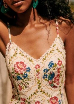 Farm Rio Romantic Garden Daniela Short Dress -Farm Rio 313774 05