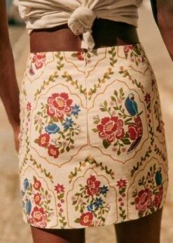 Farm Rio Romantic Garden Malia Mini Skirt 7 Farm Rio Romantic Garden Malia Mini Skirt -Farm Rio 313776 03