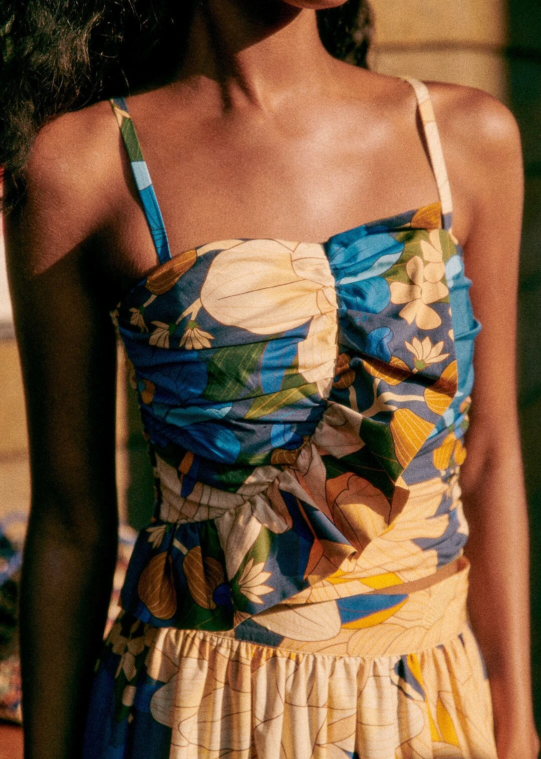 Farm Rio Mandacaru Floral Black Abelino Blouse 4 Farm Rio Mandacaru Floral Black Abelino Blouse - Image 2