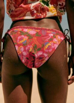 Farm Rio Sunset Macaw Flowers Bikini Bottom Tie Side 7 Farm Rio Sunset Macaw Flowers Bikini Bottom Tie Side -Farm Rio 313801 03