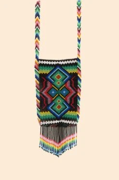 Farm Rio Yawanawa Beaded Crossbody Bag 6 Farm Rio Yawanawa Beaded Crossbody Bag -Farm Rio 314287 02