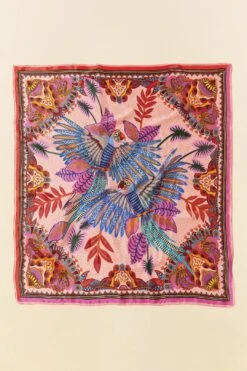 Farm Rio Pink Macaw Scarf -Farm Rio 314411 03