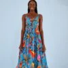 Farm Rio Blue Macaw Party Cover Up 2 Farm Rio Blue Macaw Party Cover Up -Farm Rio 314463 01