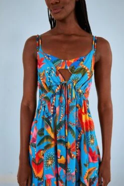 Farm Rio Blue Macaw Party Cover Up -Farm Rio 314463 03