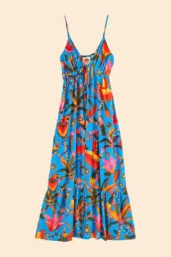 Farm Rio Blue Macaw Party Cover Up -Farm Rio 314463 06