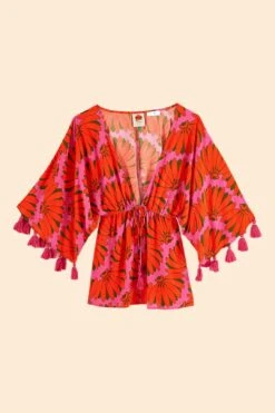 Farm Rio Pink Copacabana Cover Up 13 Farm Rio Pink Copacabana Cover Up -Farm Rio 314464 06