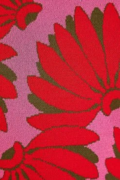 Farm Rio Pink Copacabana Knit Sweater -Farm Rio 315708 05