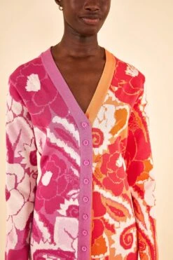 Farm Rio Mixed Tropical Groove Cardigan Dress 9 Farm Rio Mixed Tropical Groove Cardigan Dress -Farm Rio 315710 03