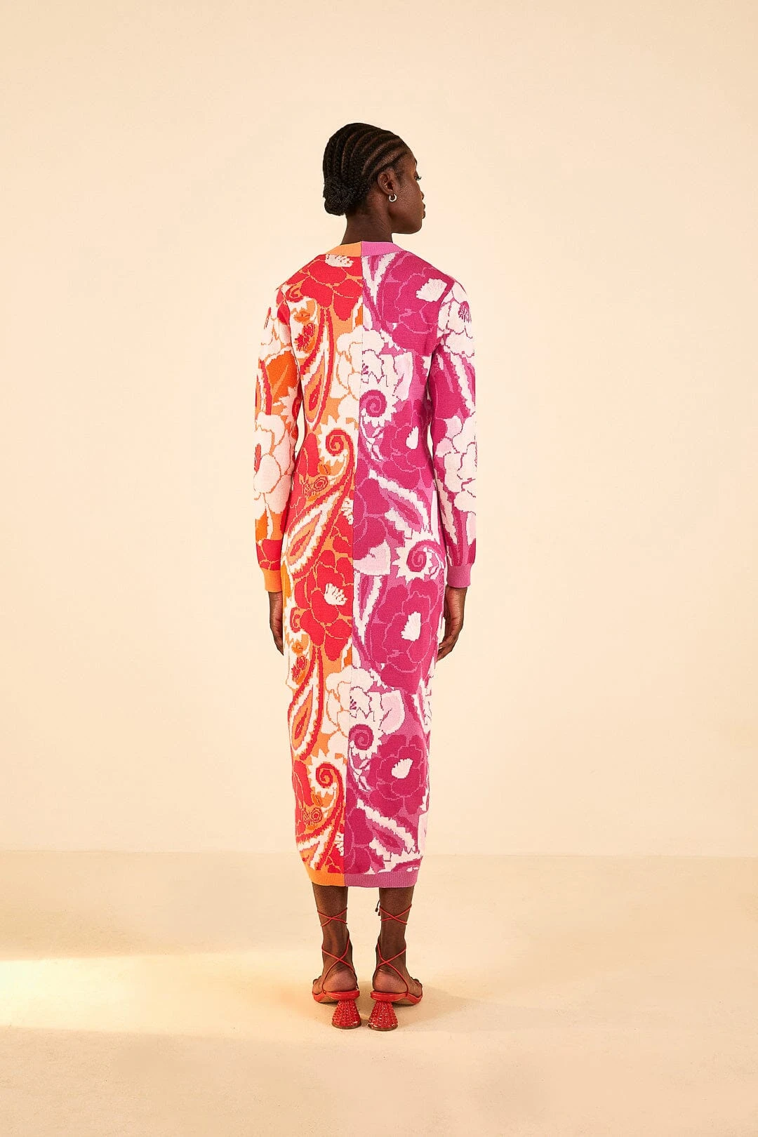 Farm Rio Mixed Tropical Groove Cardigan Dress 6 Farm Rio Mixed Tropical Groove Cardigan Dress - Image 4