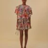 Farm Rio Off-White Tropical Yard Mini Skirt 2 Farm Rio Off-White Tropical Yard Mini Skirt -Farm Rio 315950 01