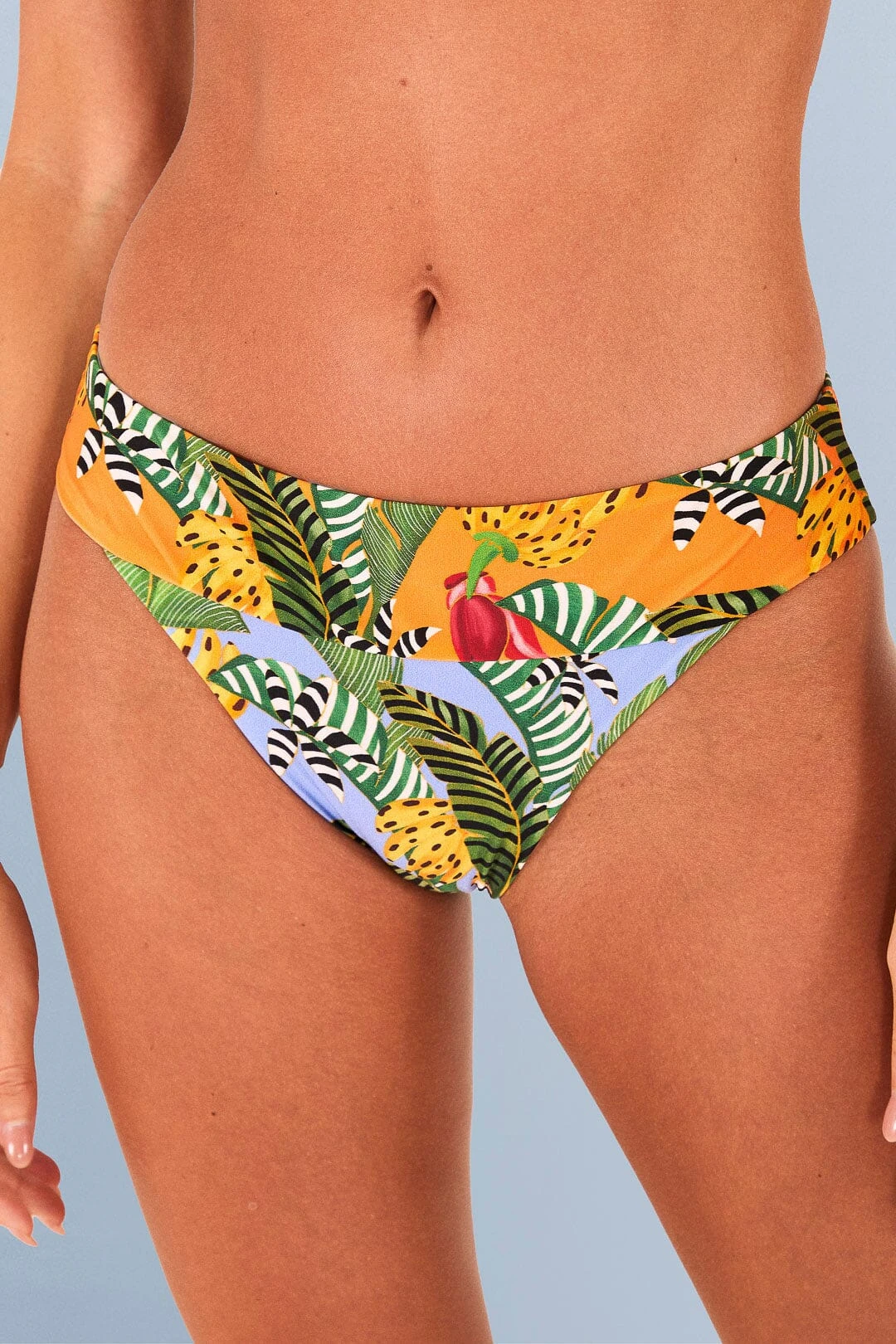 Farm Rio Striped Bananas Full Bikini Bottom 4 Farm Rio Striped Bananas Full Bikini Bottom - Image 2