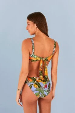 Farm Rio Striped Bananas Full Bikini Bottom 8 Farm Rio Striped Bananas Full Bikini Bottom -Farm Rio 316264 03