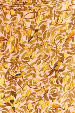 Farm Rio Light Pink Star Fruit Midi Skirt 11 Farm Rio Light Pink Star Fruit Midi Skirt -Farm Rio 316416 05