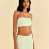 Farm Rio Mint Sleeveless Crop Top -Farm Rio 316420 01