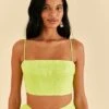 Farm Rio Lime Sleeveless Crop Top 1 Farm Rio Lime Sleeveless Crop Top -Farm Rio 317225 01