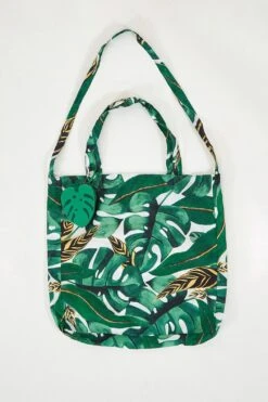 Farm Rio Leaf Shopping Bag