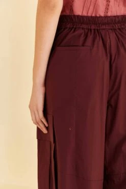 Farm Rio Blush Organic Cotton Cargo Pants 12 Farm Rio Blush Organic Cotton Cargo Pants -Farm Rio 318141 05