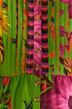 Farm Rio Maxi Flowers Organic Cotton Maxi Dress 11 Farm Rio Maxi Flowers Organic Cotton Maxi Dress -Farm Rio 318179 05