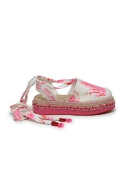 Farm Rio Pink Fruit Juice Espadrille Platform Sandal -Farm Rio 318454 03