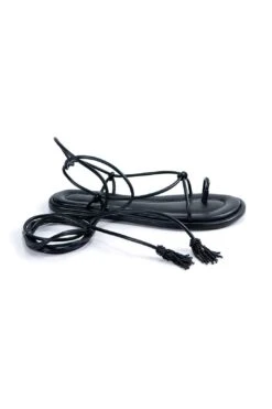 Farm Rio Black Lace Up Flat Sandal -Farm Rio 318490 03