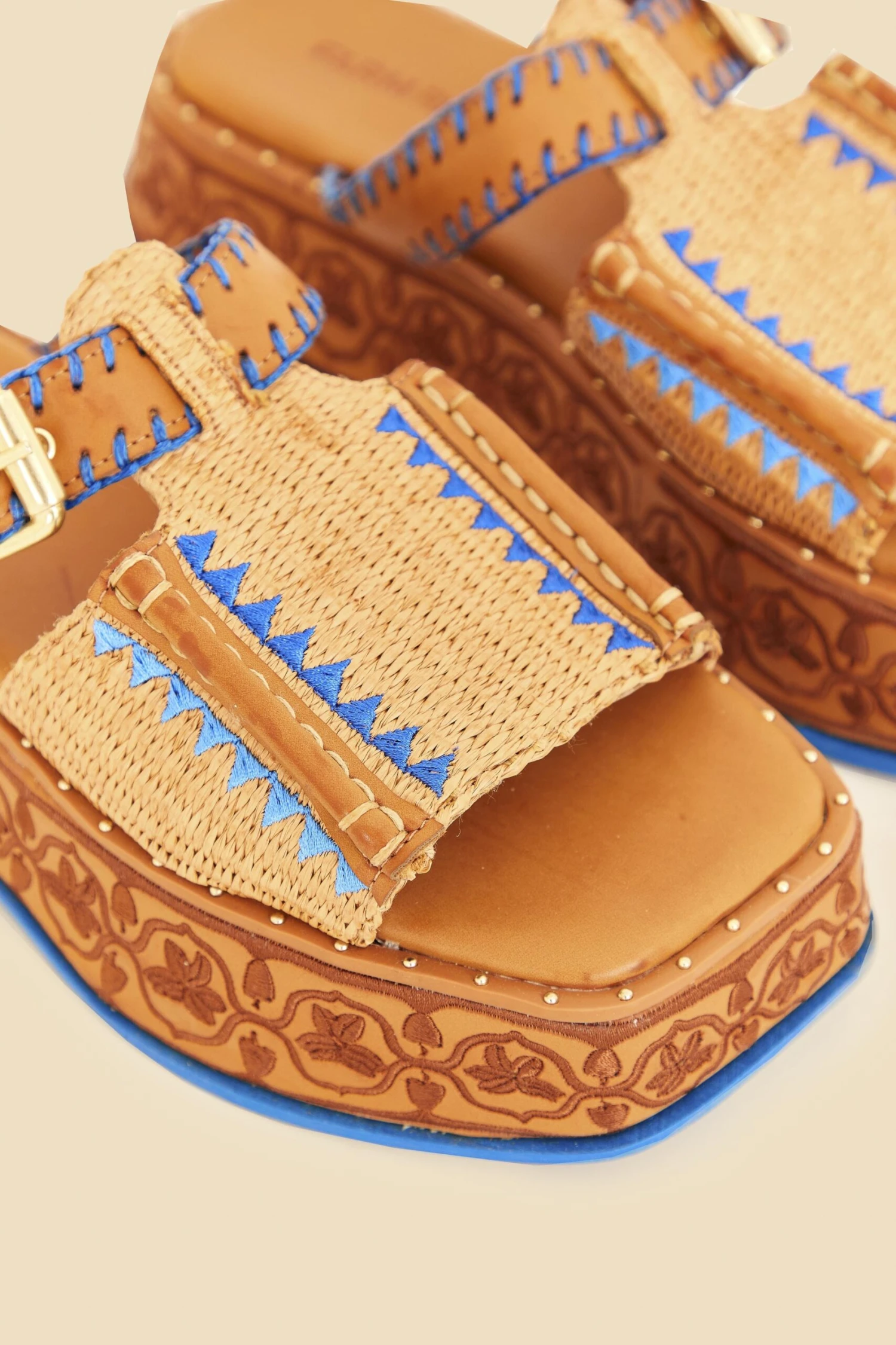 Farm Rio Rust Flatform Mule 4 Farm Rio Rust Flatform Mule - Image 2