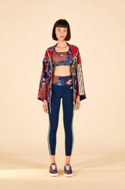 Farm Rio ADIDAS FARM TR Tights Blue -Farm Rio HI5225 04