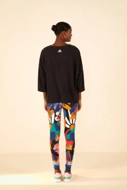 Farm Rio Adidas Farm Gfx Tee Black 11 Farm Rio Adidas Farm Gfx Tee Black -Farm Rio HS1177 04