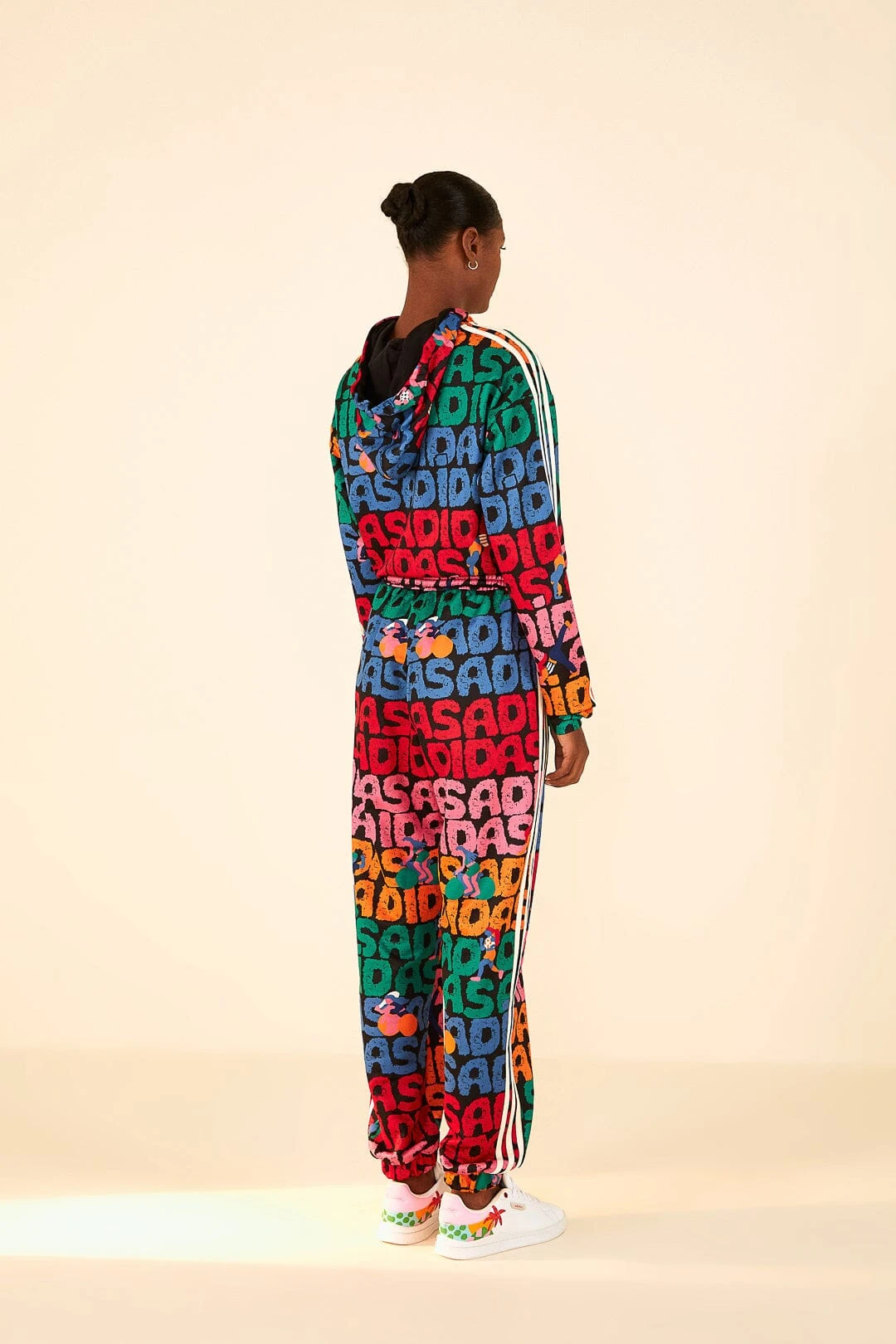 Farm Rio Adidas Farm Trackpants Black 5 Farm Rio Adidas Farm Trackpants Black - Image 3