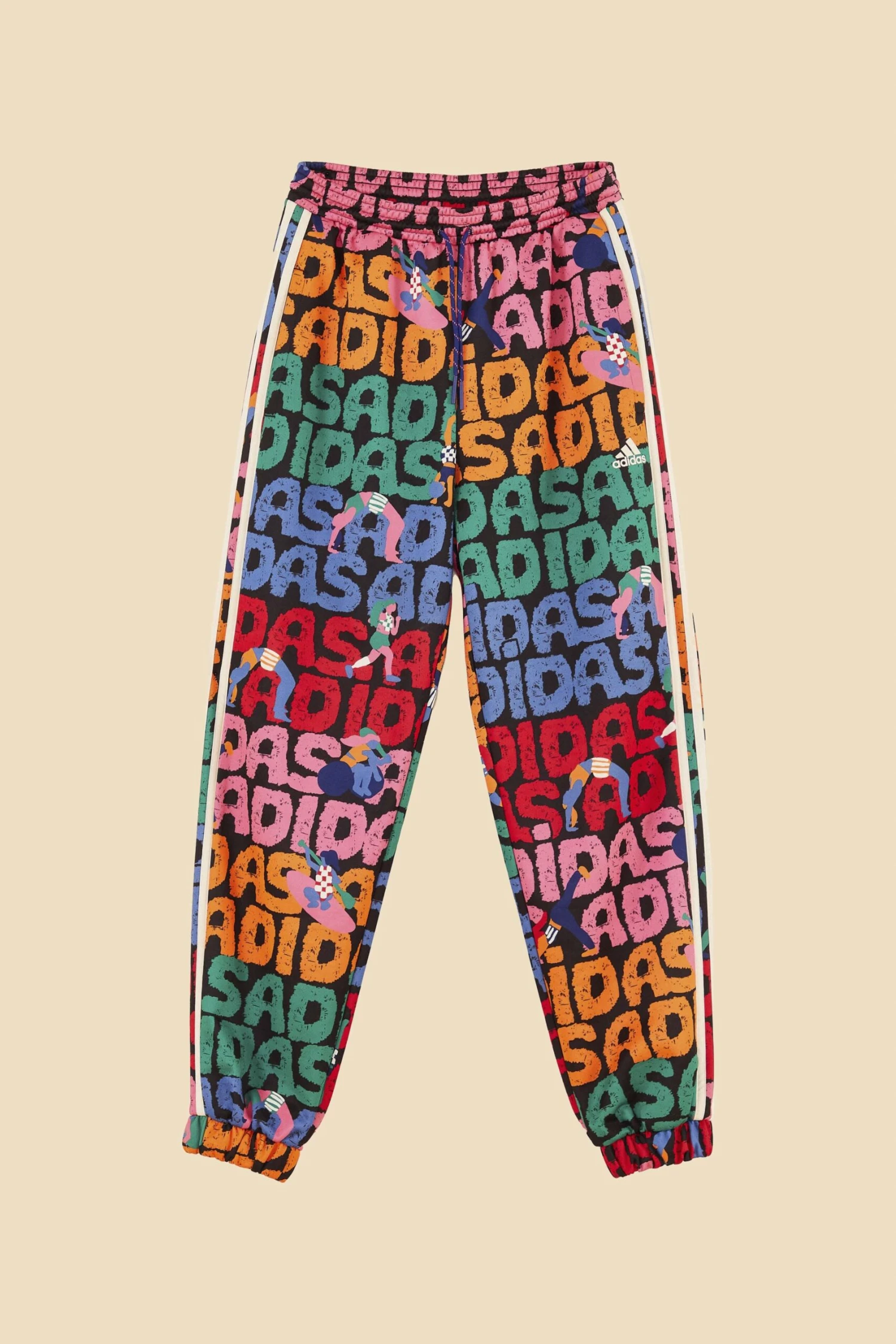 Farm Rio Adidas Farm Trackpants Black 8 Farm Rio Adidas Farm Trackpants Black - Image 6