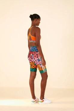 Farm Rio Adidas Farm Bike Short Black -Farm Rio HS1185 03