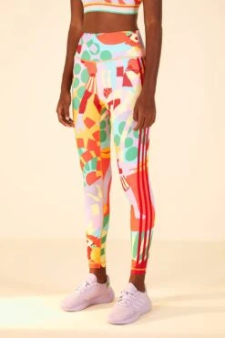 Farm Rio Adidas Farm Training Tights Gold 10 Farm Rio Adidas Farm Training Tights Gold -Farm Rio HS1192 03